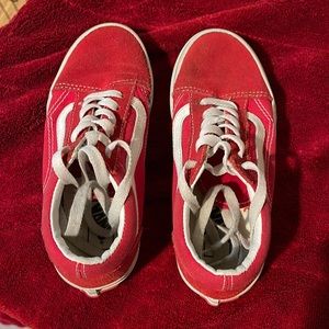 Boys Vans Shoes Size 1.0